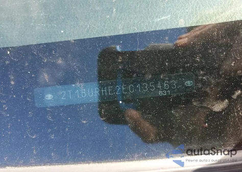 2014 Toyota Corolla L z USA, uszkodzony, nr VIN 2T1BURHE2EC135463